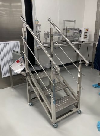 Inox mobilne stepenice
